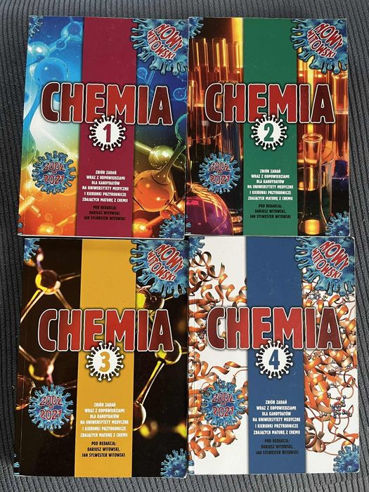 Witowski chemia zbiory zadań wszystkie tomy