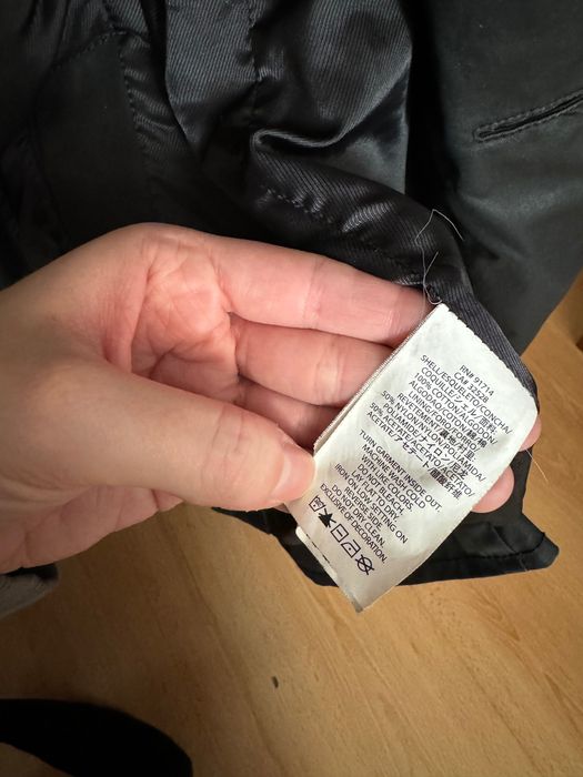 Płaszcz czarny Armani Exchange