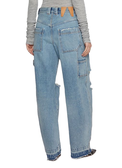 DARKPARK Blue Audrey Barrel Leg Carpenter Jeans джинси жіночі
