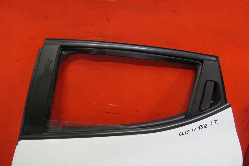 renault clio 4 iv białe ov369 0v369 drzwi tył lewe 5d