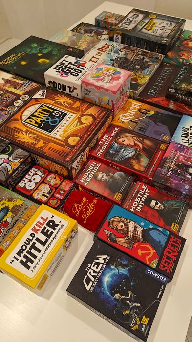 Jogos de Tabuleiro - 7 Wonders, Ticket to Ride, Camel Up e mais