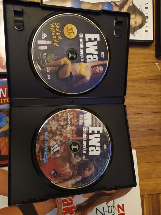 DVD z Ewą Chodakowską ćwiczenia na dvd + książka