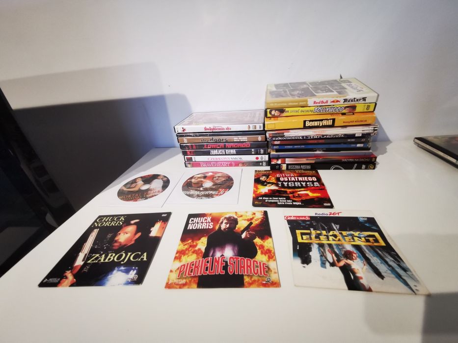 Zestaw 37 płyt DVD przeróżna tematyka, kilka unikatów