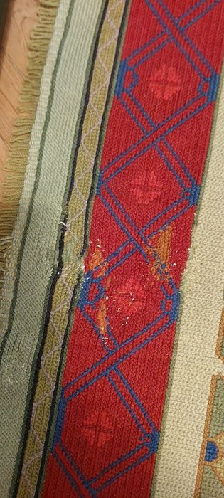 Tapete vintage estilo Arraiolo/étnico em excelente estado.