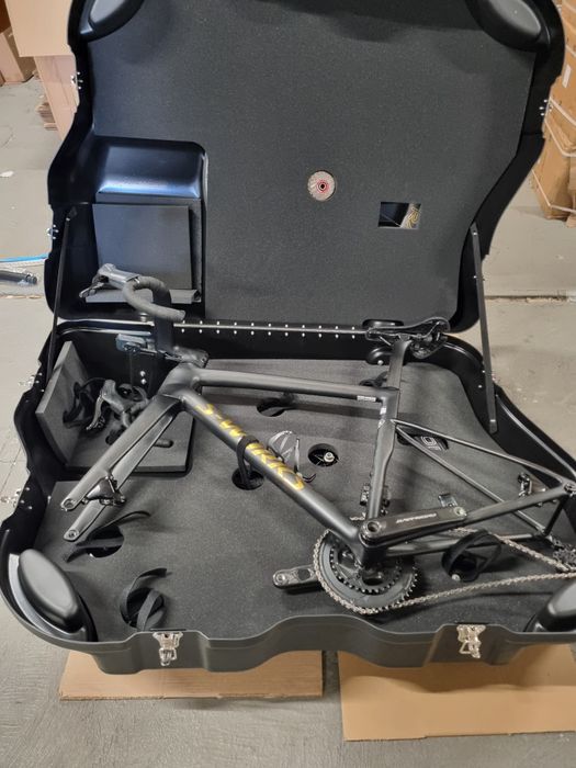 Waliza pojemnik na rower walizka ABS hdpe nowa