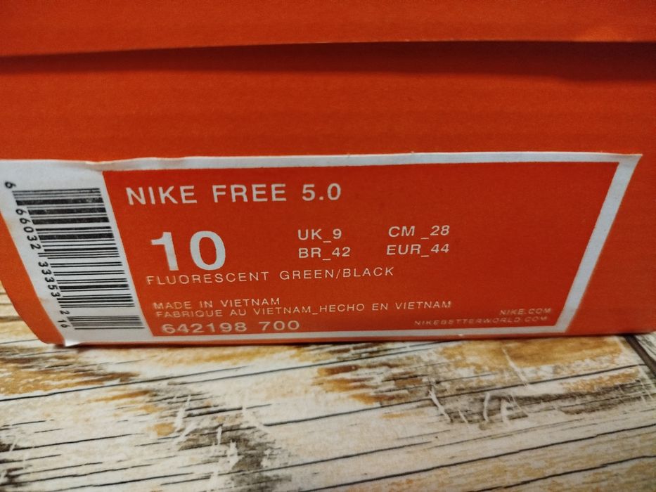 Мужские кроссовки Nike Free Run 5.0 (44-28см)