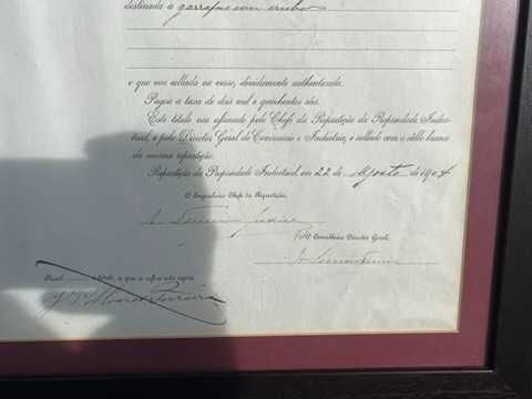 Titulo de registo de marca J.H. Andresen