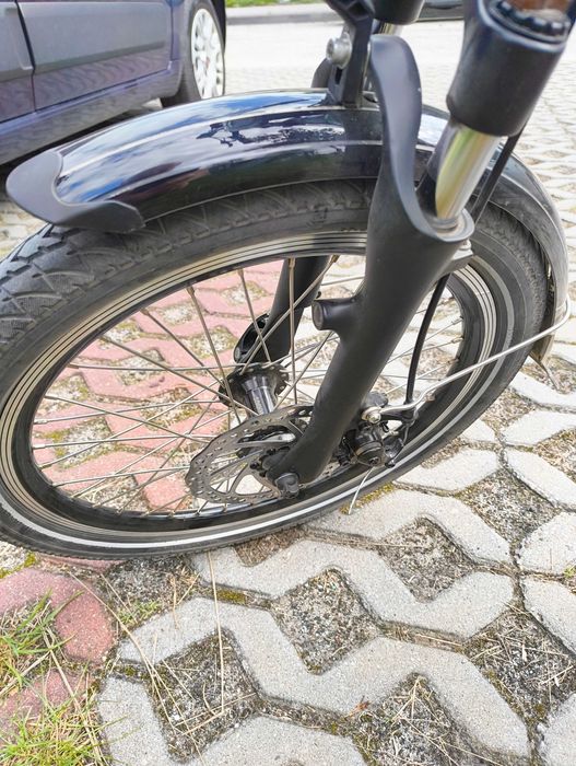 Rower elektryczny składany Jobobike Sam