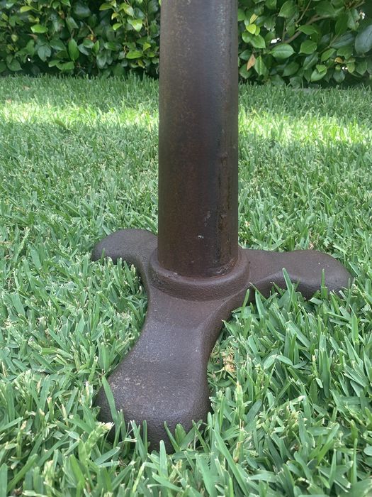 Banco vintage metálico