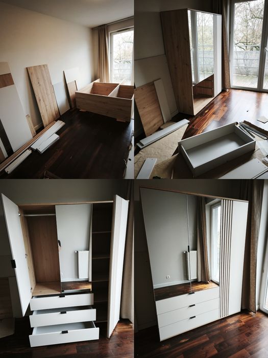 Naprawa mebli, składanie ta demontaż
