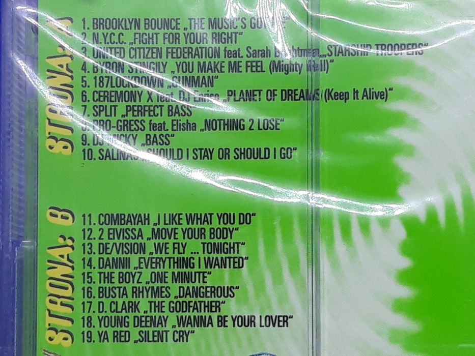 Kaseta Dance Attack vol.5. 1998r. Folia