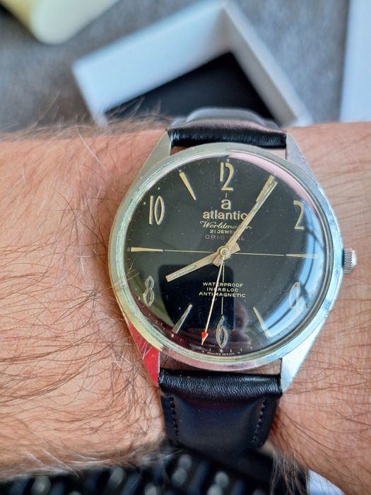 Atlantic Worldmaster 21jewels Unitas