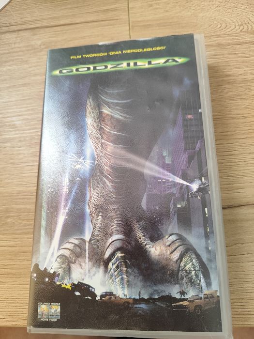 Kaseta VHS wideo Godzilla 1999