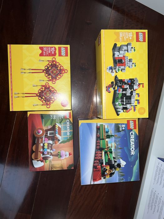 Vendo varios conjuntos lego
