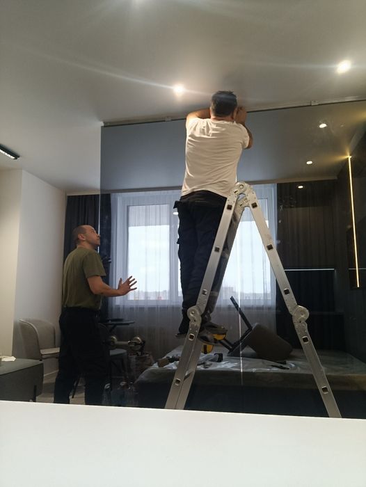 Межкомнатные стеклянные перегородки