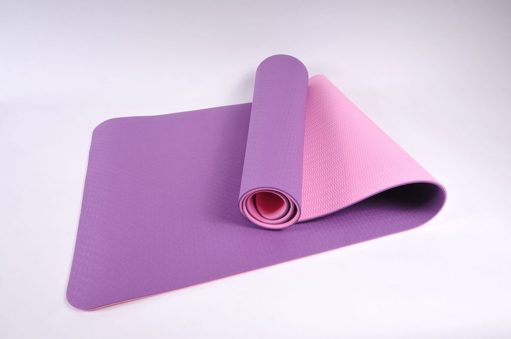 Tpe 6-8мм килимок для фітнесу, йоги, каремат , коврик для фитнеса