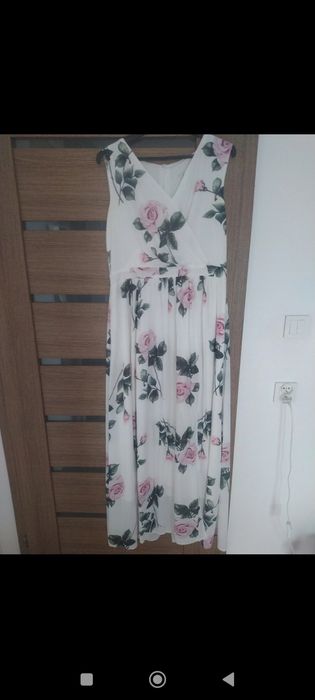 Sukienka długa kwiaty