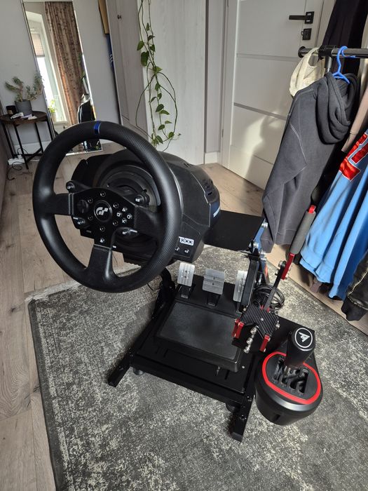 Kierownica Thrustmaster T300RS GT Shifter Hydro Stojak