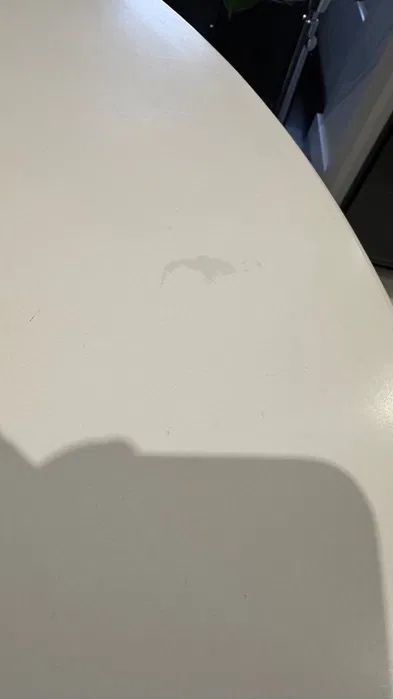 Stół okrągły biały rozkładany drewniany