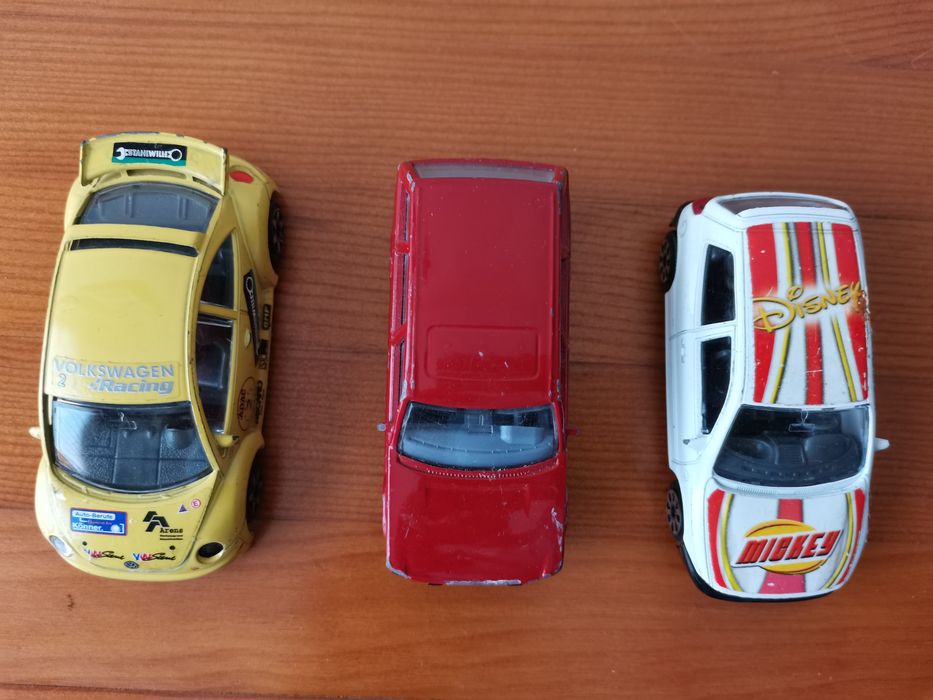 3 Carros Burago 1:43