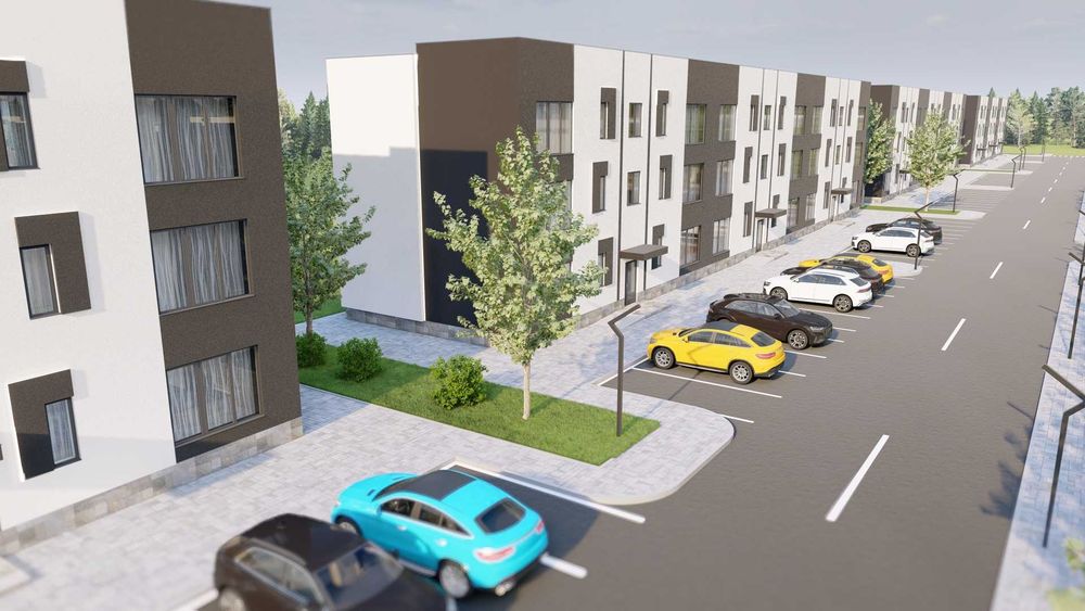 2к квартира 65 м² чистова, автономне опалення, парковка