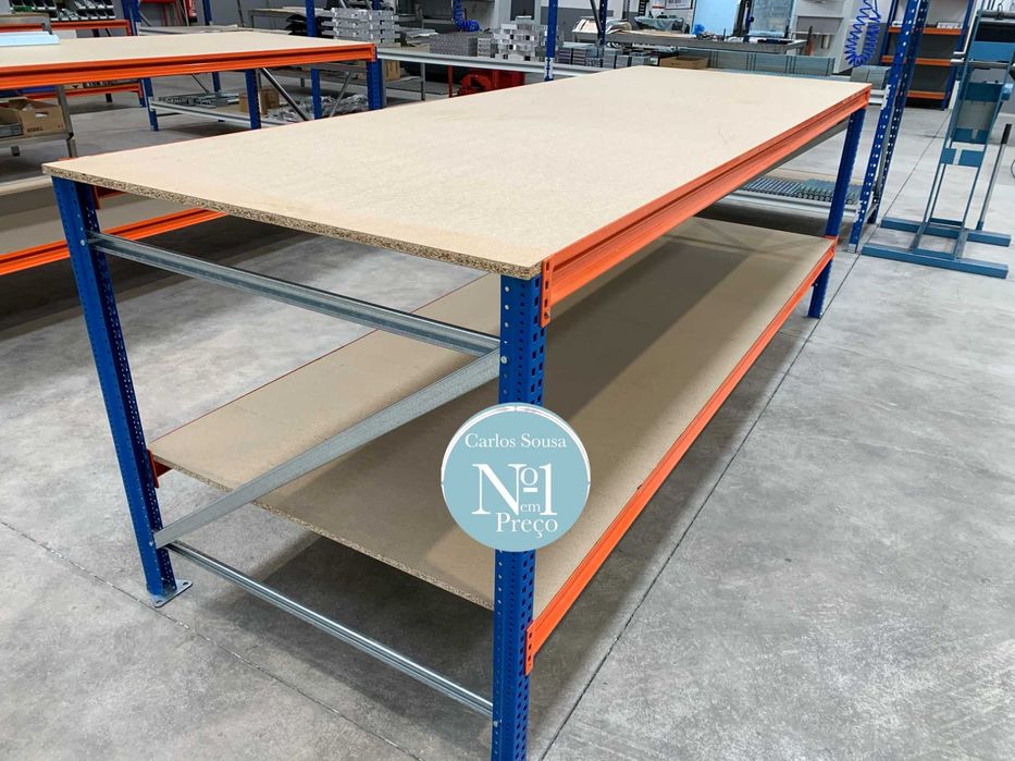 Bancada de Trabalho Industrial - Nova e Reforçada