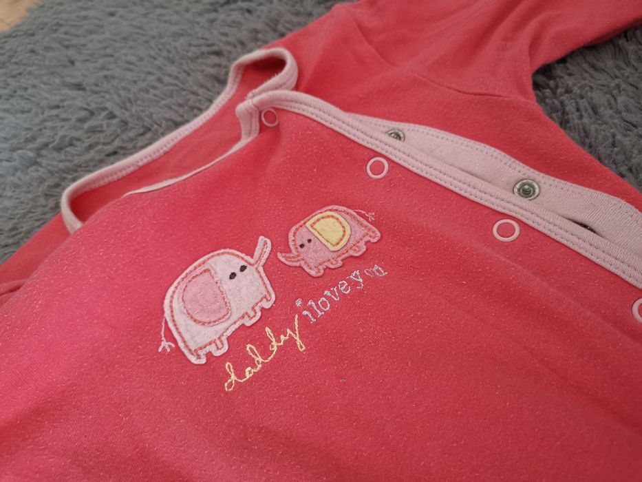 Pajacyki bawełniane zestaw 2 szt. r. 80/86