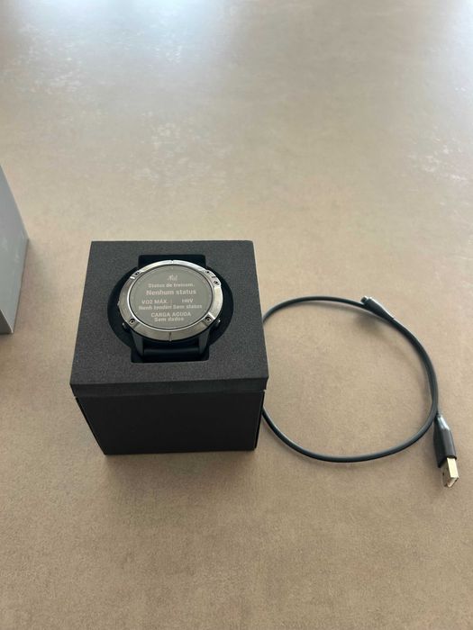 Garmin fenix 6X Sapphire 51 mm — Estado praticamente novo