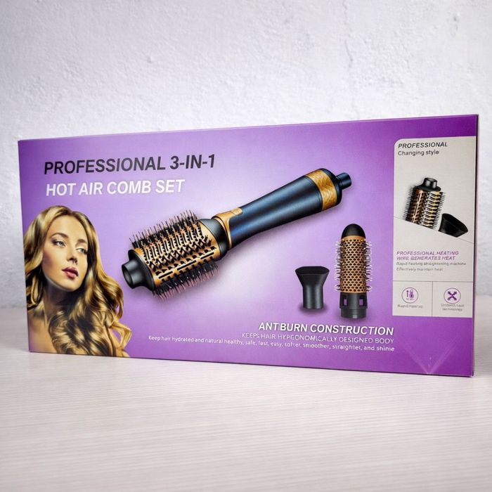 Професійний стайлер для волосся 3 в 1