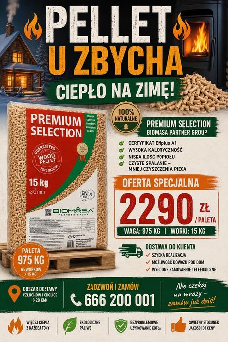 Pellet Sylva.Poltarex.GK Premium 15 KG