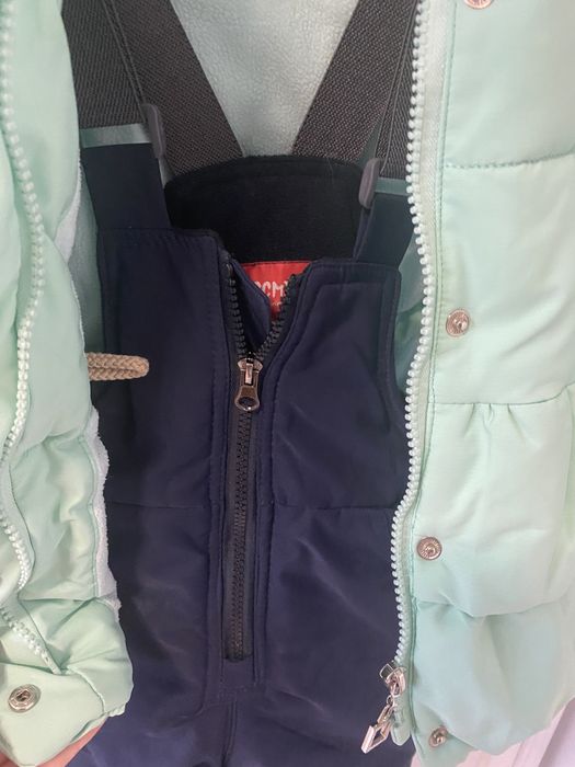 Зимовий комплект куртка і штани на зиму для дівчинки 92-98 см