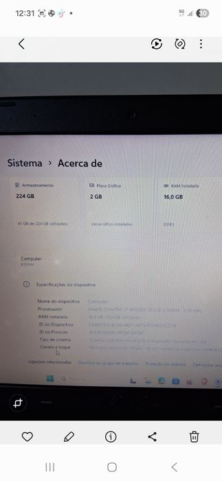 Asus I7 Gaming 16gb RAM, Nvidia