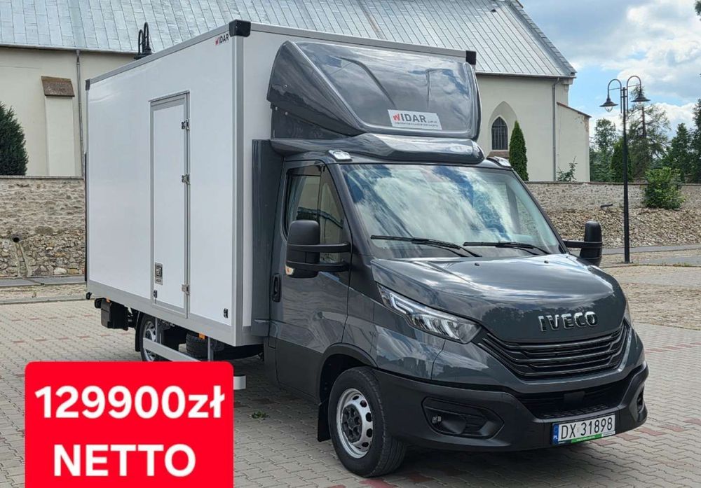 Iveco Daily 35S18  Kontener/8 palet/Winda/Salon PL/Bezwypadkowy/Gwarancja