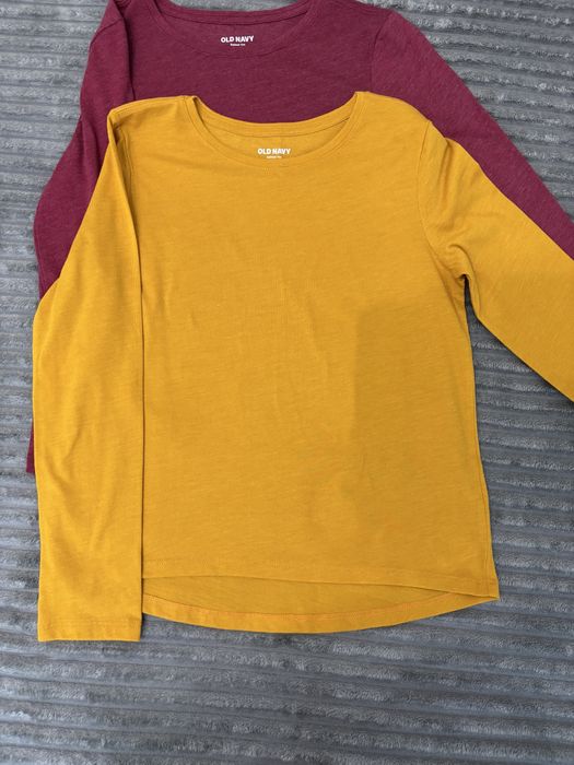 Базові підліткові лонгсліви Old Navy 10–12 років, набір 3 шт
