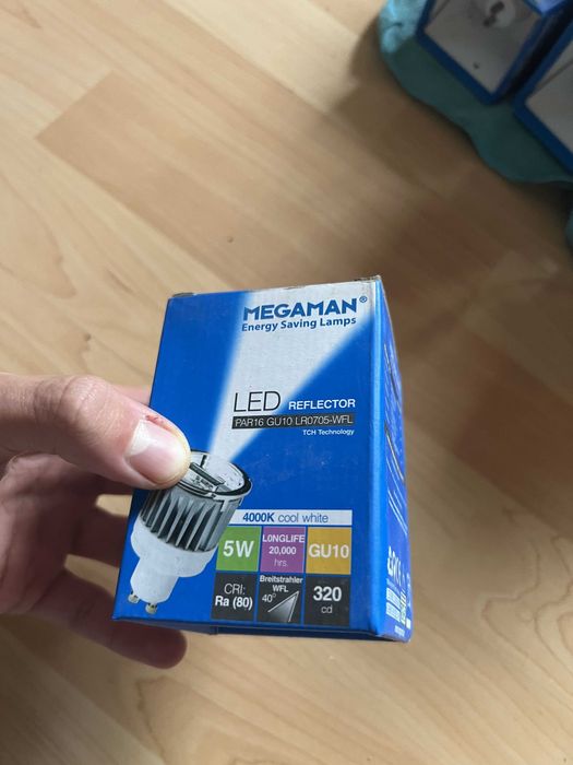 Nowe żarówki MEGAMAN led reflector