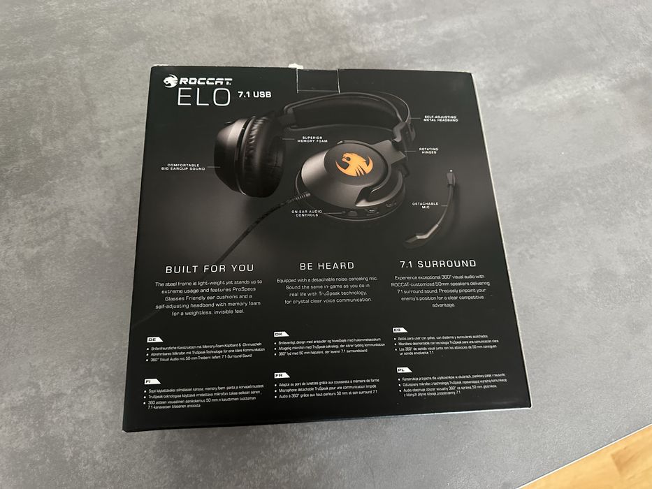 Headset Roccat Elon 7.1 USB