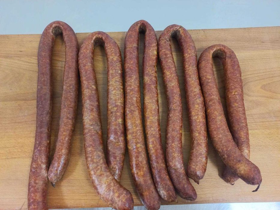 Пікниця (колбаса) копчена домашня та рублена