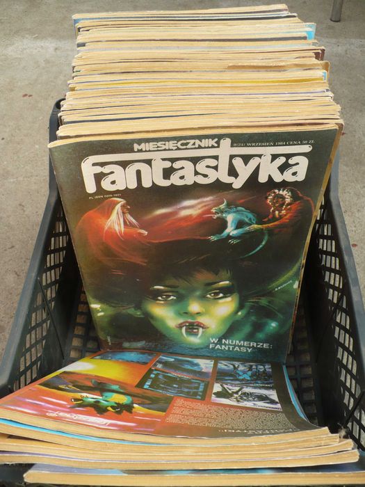 MIESIĘCZNIK FANTASTYKA, 65 Egzemplarzy, Pierwsze Wydania Lata 83-88 !!