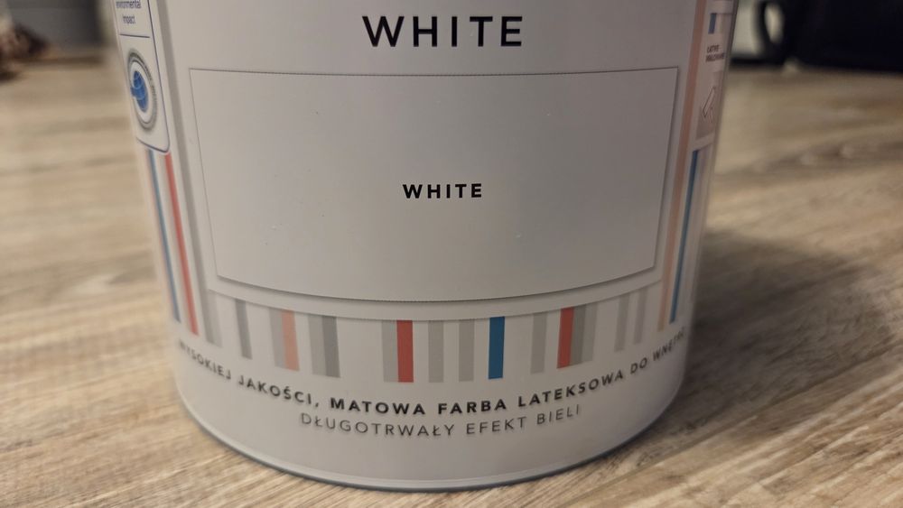 Farba Beckers Designer White - biała 2,5l
