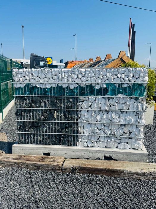 Kamień dekoracyjny Bryły Szklane do Akwarium, Gabionów IMPRESTONE