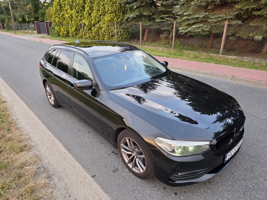 BMW 520d G31 Touring 190 KM | HUD | Kamery 360° | Display Key | Hak | Keyless