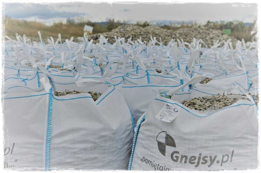 Kora Kamienna Płukana 8/16, 11/32 , 32/63, 63-150(gabion) BIG BAG