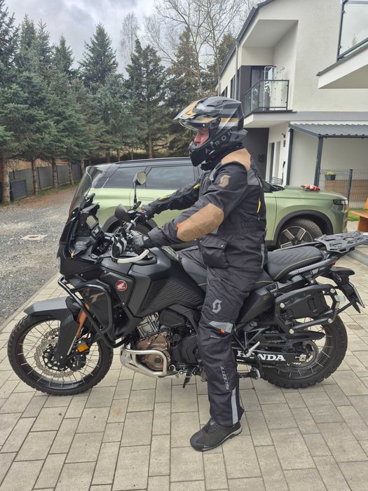 Kurtka XL i spodnie XXL motocyklowe tekstylne Scott Dualraid Dryo