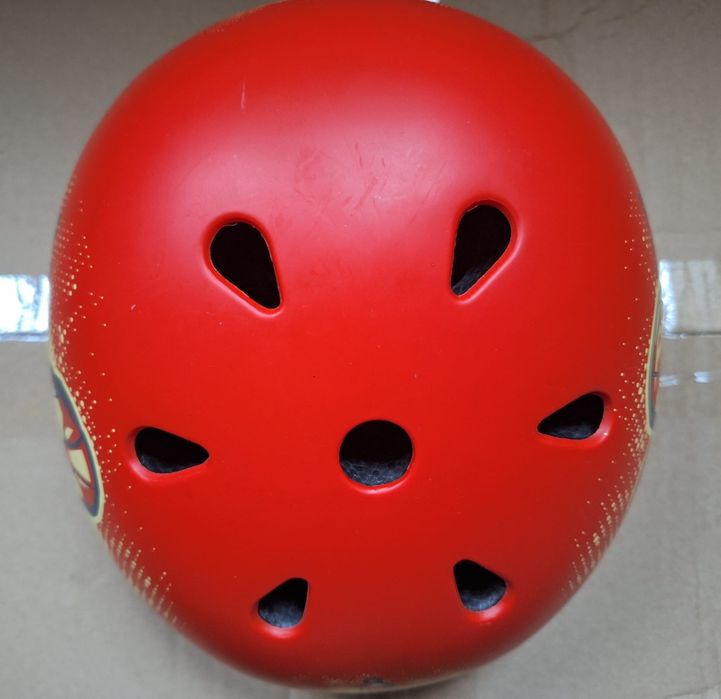 Kask rowerowy orzeszek dziecięcy SEVEN Disney IRONMAN + gratis