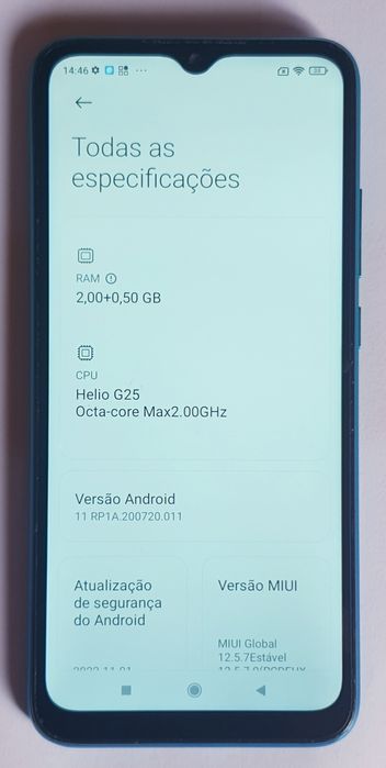 Telemóvel smartfone android xiaomi redmi 9a