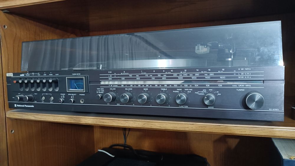 Aparelhagem de som impecável