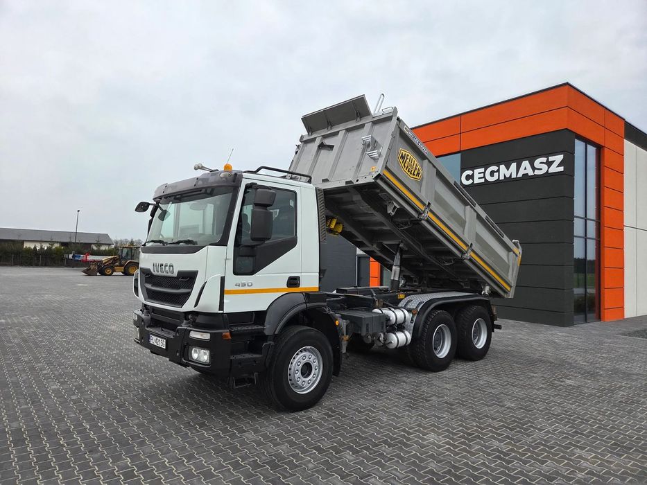 Iveco Trakker 450 / Hydroburta Meiller / 6x4 / Stan idealny!!! /