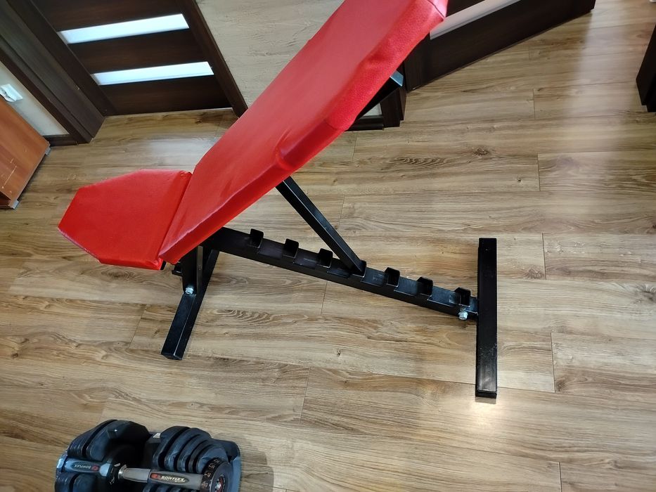 Hantle regulowane ławka obciążenie ciężarki atlas do ćwiczeń