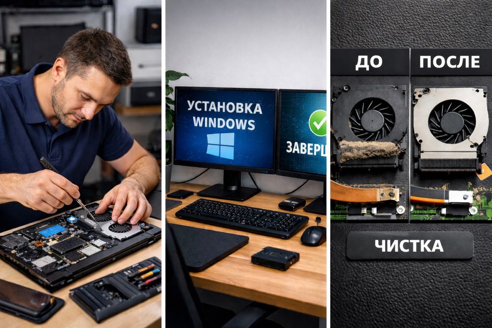 Компьютерный мастер Овидиполь | Настройка ПК и ноутбуков | Выезд