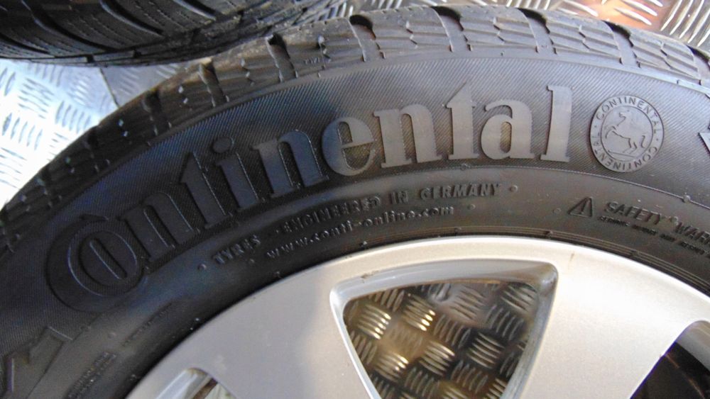 felgi alufelgi opony zimowe mercedes 5x112 a204 crosscontact